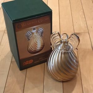 LIKE NEW! Season of Glory Blown Glass Angel from Cracker Barrel - in box